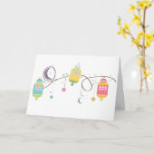 Eibaar Wenskaart (blanco) Kaart (Gele Bloem)