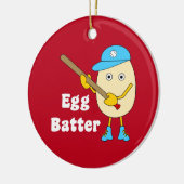 Eibatter Egghead-keramisch Ornament (Links)