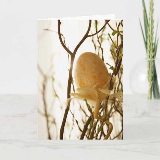 Eiboom Pasen Kaart (Voorkant)