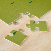 Eibsee Duitsland reisposter. Legpuzzel (Zijkant)