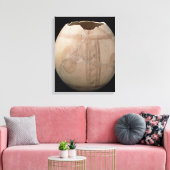 Eicel van struisvogels, uitgesneden in de vorm van canvas afdruk (Insitu (Woonkamer))