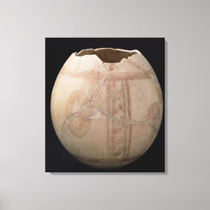 Eicel van struisvogels, uitgesneden in de vorm van canvas afdruk