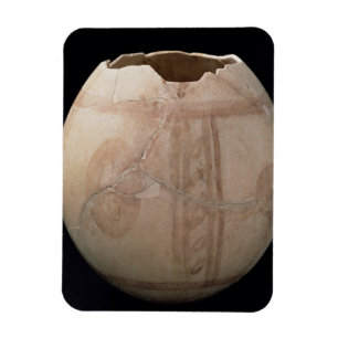 Eicel van struisvogels, uitgesneden in de vorm van magneet