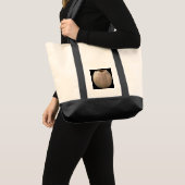 Eicel van struisvogels, uitgesneden in de vorm van tote bag (Voorkant (product))