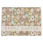  eicellen Bunny Chicks Personalized Easter Groot Cadeauzakje (Voorkant)