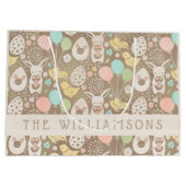  eicellen Bunny Chicks Personalized Easter Groot Cadeauzakje (Achterkant)