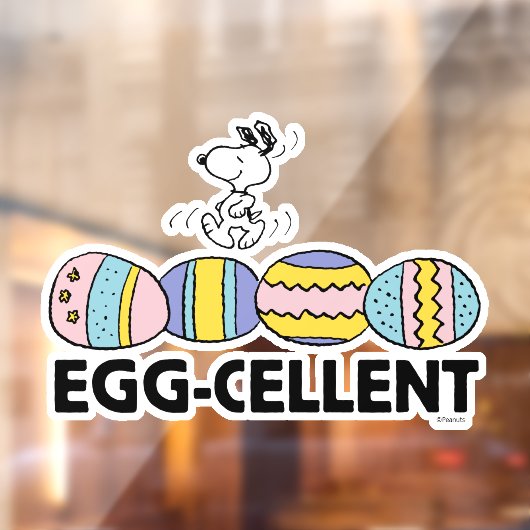 Eicellentrooster Raamsticker (Vel 2)