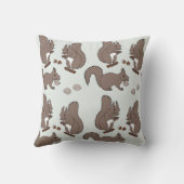 Eichhörnchen Design Kussen (Achterkant)