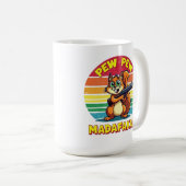 Eichhörnchen im Action-Modus: PEW PEW! Koffiemok (Voorkant rechts)