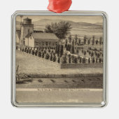 Eichler, woonwijken Meyer Metalen Ornament (Voorkant)