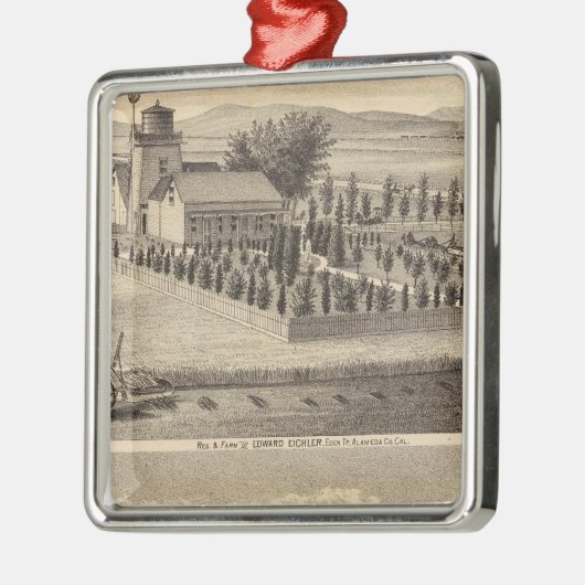 Eichler, woonwijken Meyer Metalen Ornament (Links)