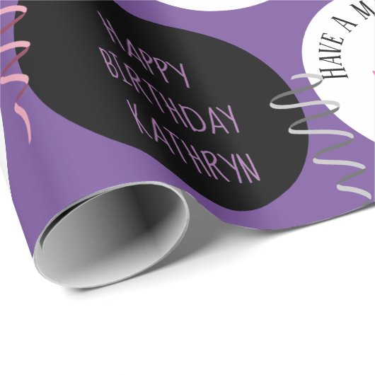 Eicorns van de Koel & van de Aangepaste Verjaardag Cadeaupapier (Rol Hoek)