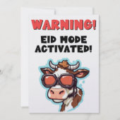 Eid Adha grappige meme Prettig Eid! Feestdagenkaart (Voorkant)