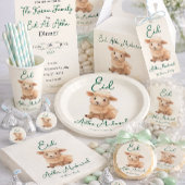 Eid Al Adha Beige Cute Schaap Feest Kaart