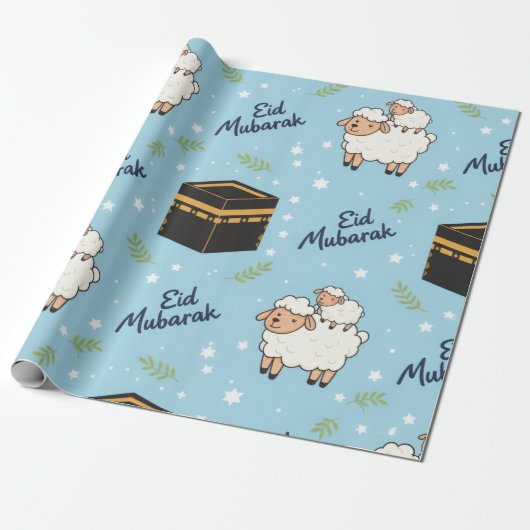 Eid-al-adha Cadeaupapier (Uitgerold)