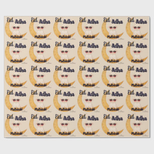 Eid Al Adha Cute Schaap Cadeaupapier