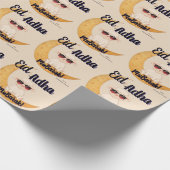 Eid Al Adha Cute Schaap Cadeaupapier (Hoek)