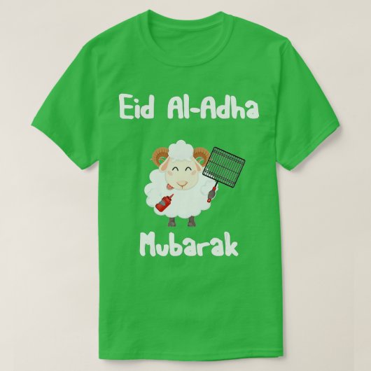 Eid Al-Adha Eid Mubarak 2021 Happy Eid Day All Mus T-shirt (Design voorkant)