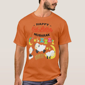 Eid Al Adha Eid Mubarak Happy Eid Day Muslim T-shirt