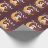Eid Al Adha Grappig Cute Schaap Diner Cadeaupapier (Hoek)