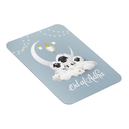 Eid-Al-Adha-Greeting-Kaart Holiday Kaart Magneet (Rechterzijde)