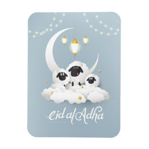 Eid-Al-Adha-Greeting-Kaart Holiday Kaart Magneet