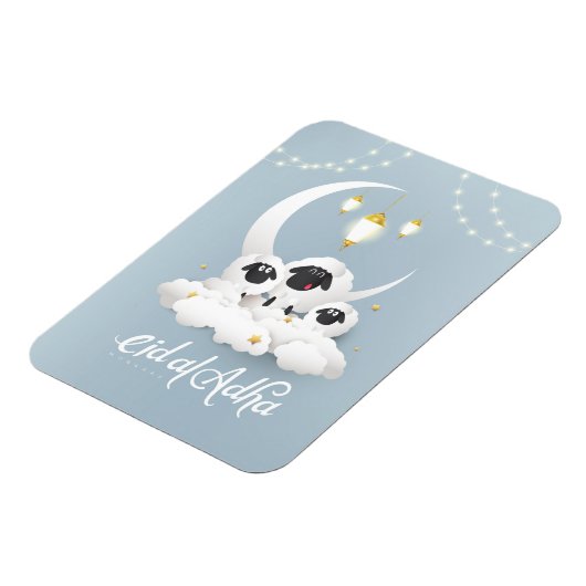 Eid-Al-Adha-Greeting-Kaart Holiday Kaart Magneet (Linkerzijde)