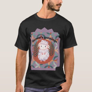 Eid Al-Adha in het roze - een vrolijke artistieke  T-shirt