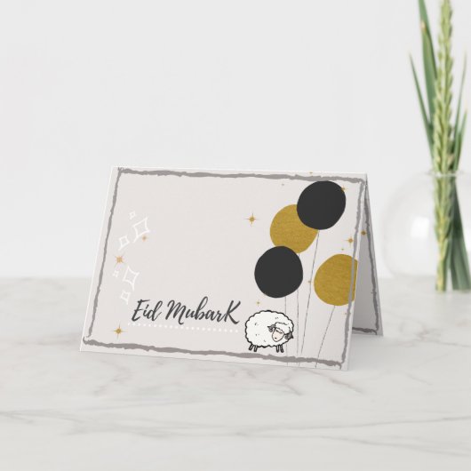 Eid Al-Adha Kaart (Voorkant)