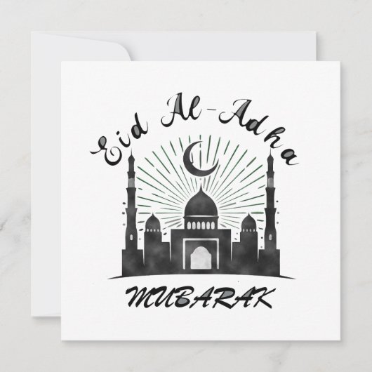 EID AL ADHA MUBARAK 2023 KAART (Voorkant)