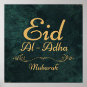 EID AL ADHA MUBARAK 2025 POSTER (Voorkant)