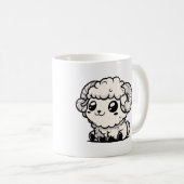 Eid al-Adha Mubarak Arabic Calligraphy Koffiemok (Voorkant rechts)