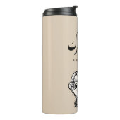 Eid al-Adha Mubarak Arabic Calligraphy Thermosbeker (Gedraaid links)