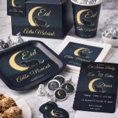 Eid Al Adha Mubarak Elegant Feest Kaart