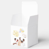 Eid Al-Adha Mubarak Family Celebration Round Stick Bedankdoosjes (Geopend)