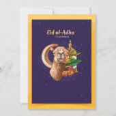 Eid al-Adha (Mubarak) Kaart (Voorkant)