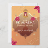 Eid al-Adha Mubarak Kaart (Voorkant)