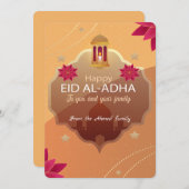 Eid al-Adha Mubarak Kaart (Voorkant / Achterkant)