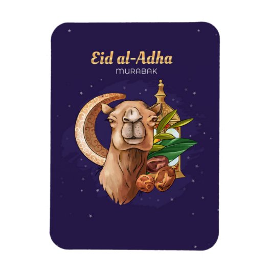 Eid al-Adha (Mubarak) Magneet (Verticaal)