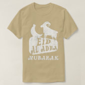 Eid Al-Adha Mubarak Moslimbroeder en zussen T-shirt (Design voorkant)