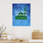 Eid Al-adha Mubarak Poster (Keuken)