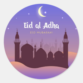 Eid Al Adha Mubarak Ronde Sticker