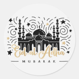Eid Al Adha Mubarak Ronde Sticker