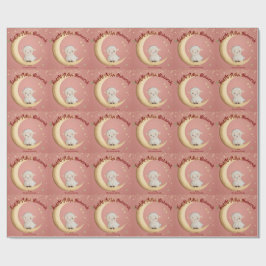 Eid Al-Adha Mubarak Roze Cadeaupapier