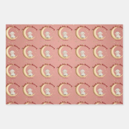 Eid Al-Adha Mubarak Roze Inpakpapier Vel