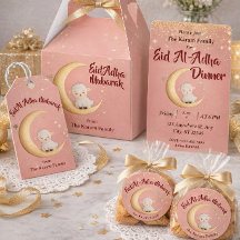 Eid Al Adha Mubarak Roze Modern