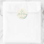  Eid Al Adha Personalized Eid Mubarak  Ronde Sticker (Tas)