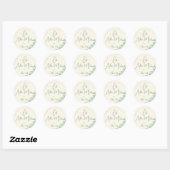 Eid Al Adha Persoonlijke Eid Mubarak Ronde Sticker (Vel)