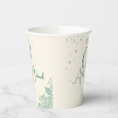 Eid  Al Adha Sage Green Dinner  Papieren Bekers (Links)