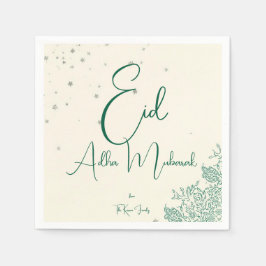Eid Al Adha Sage Green Dinner Servet